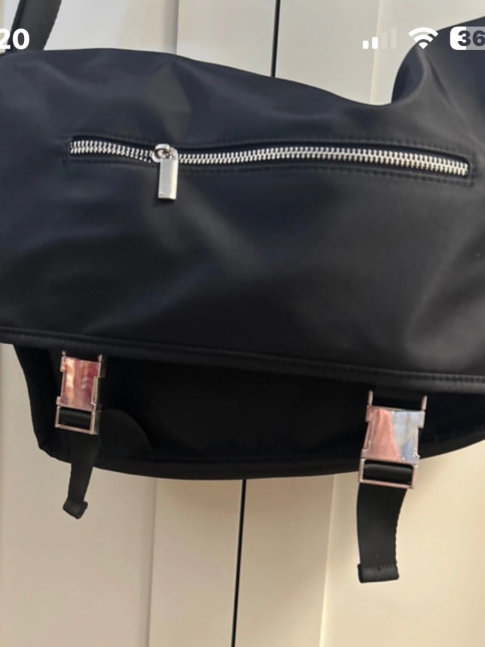 NWT Nylon Messenger/Laptop Bag